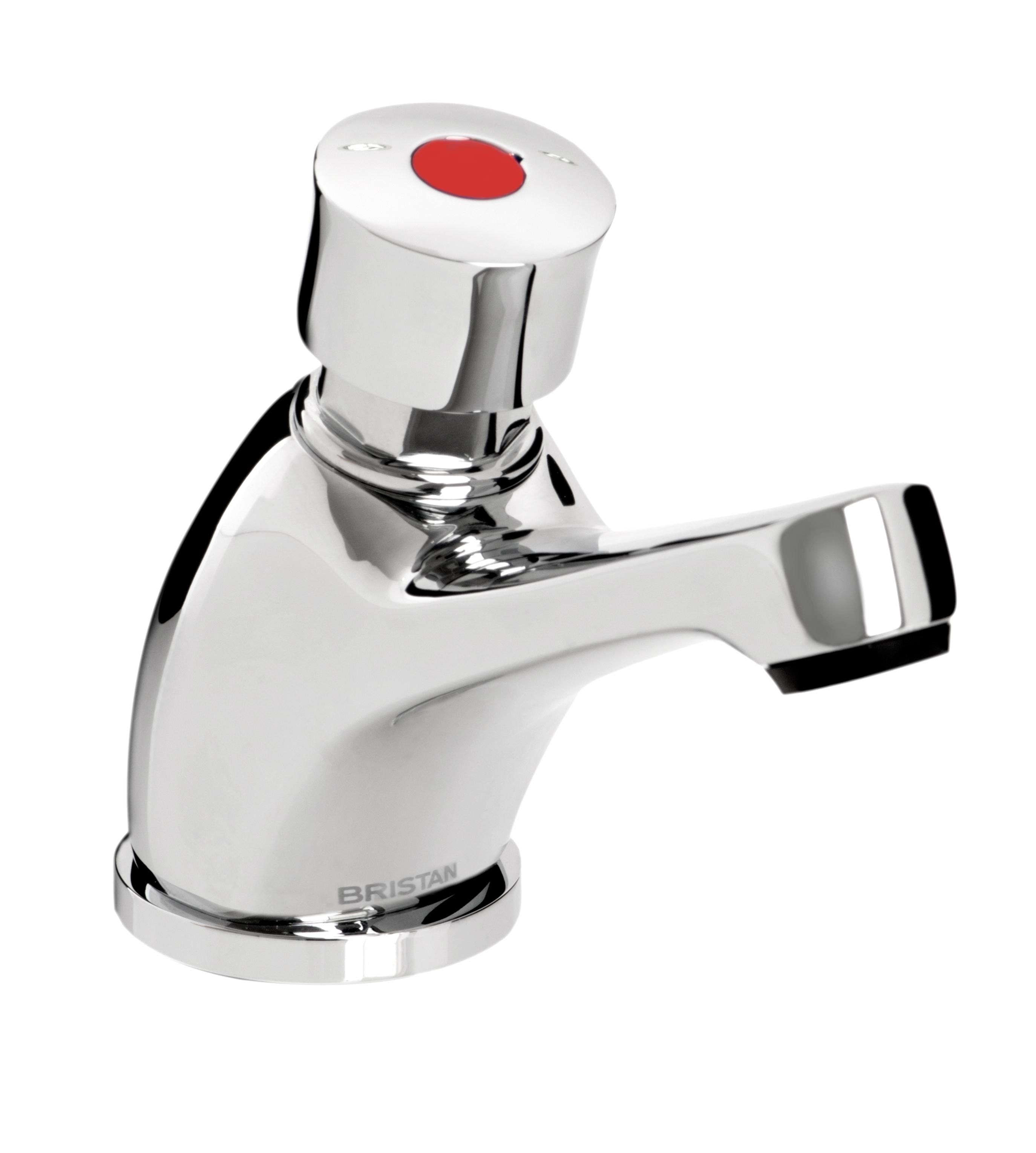 Bristan Soft Touch Basin Tap (With Flow Regulator) - Chrome